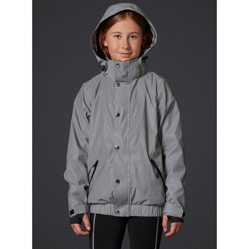 Mountain Horse Junior Flash Jacket - Silver Grey-5