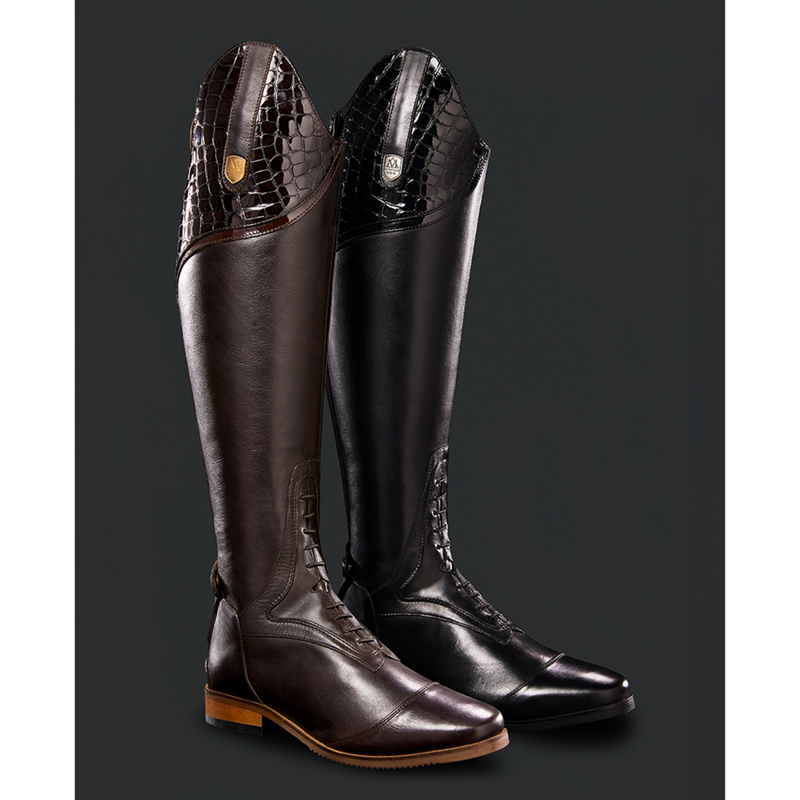 Mountain Horse Sovereign Lux Long Boots - Dark Brown-1