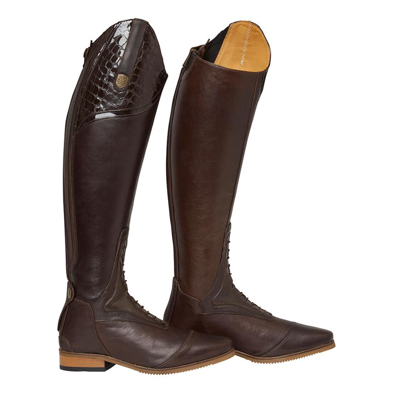 Mountain Horse Sovereign Lux Long Boots - Dark Brown
