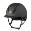 Kask Nemesi Metal Standard Peak Riding Hat - Ash Brown