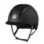 Kask Nemesi Metal Standard Peak Riding Hat - Smokey Black