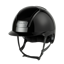 Kask Nemesi Shine Standard Peak Riding Hat - Black