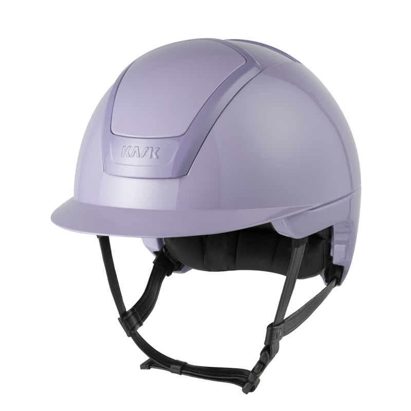 Kask Nemesi Shine Standard Peak Riding Hat - Cloud Lilac