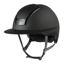 Kask Nemesi Metal Wide Peak Riding Hat - Smokey Black