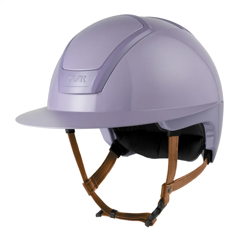 Kask Nemesi Shine Wide Peak Riding Hat - Cloud Lilac-1