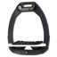 Flex-On Safe-On Inclined Ultra-Grip Stirrups - Navy Blue/White/Black