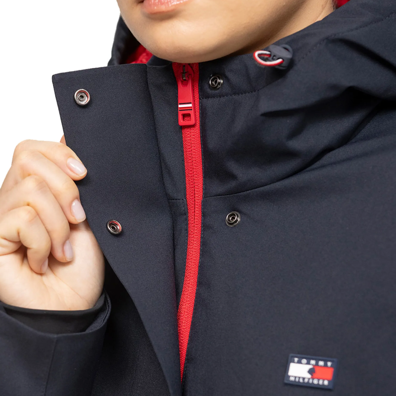 Tommy Hilfiger Women's Oregon Long Parka - Desert Sky-5