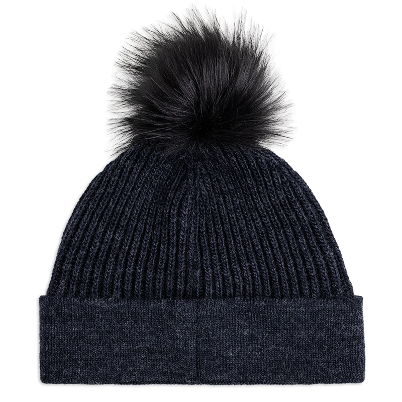 Tommy Hilfiger Women's Ottawa Studded Pom Pom Beanie - Desert Sky-1