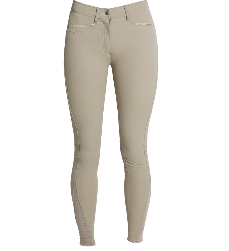 Montar Eva Fullseat Grip Ladies Breeches - Beige