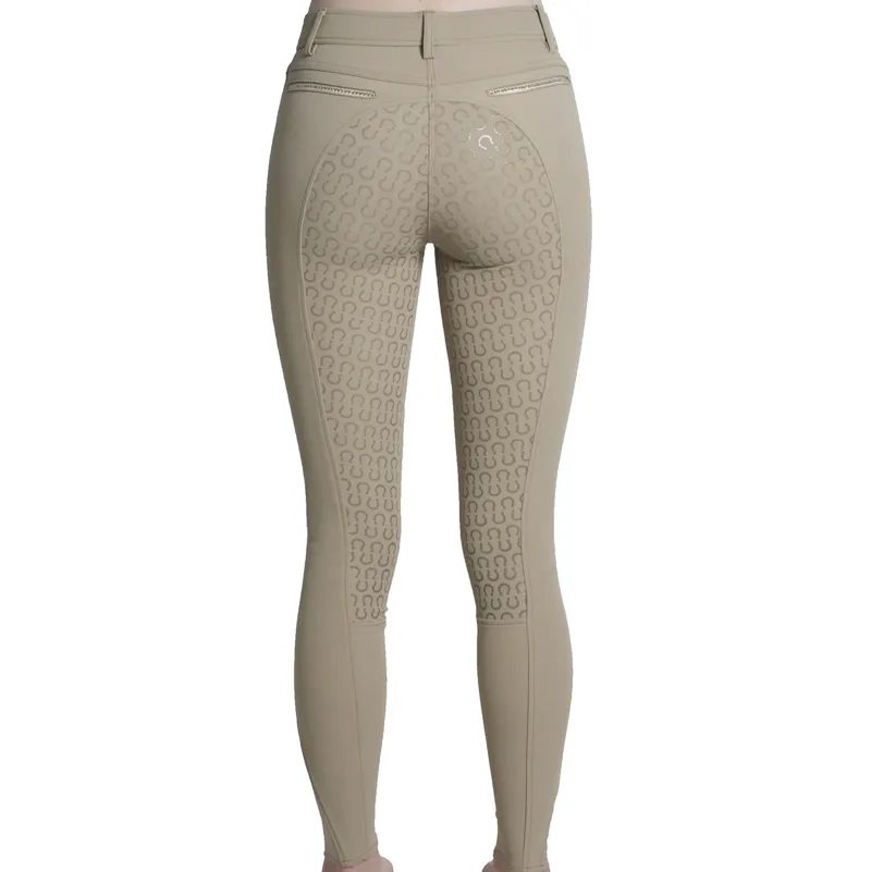 Montar Eva Fullseat Grip Ladies Breeches - Beige-1