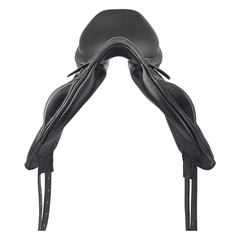 Prestige Passion K Jump Monoflap Saddle - Black - 17 Inch-2