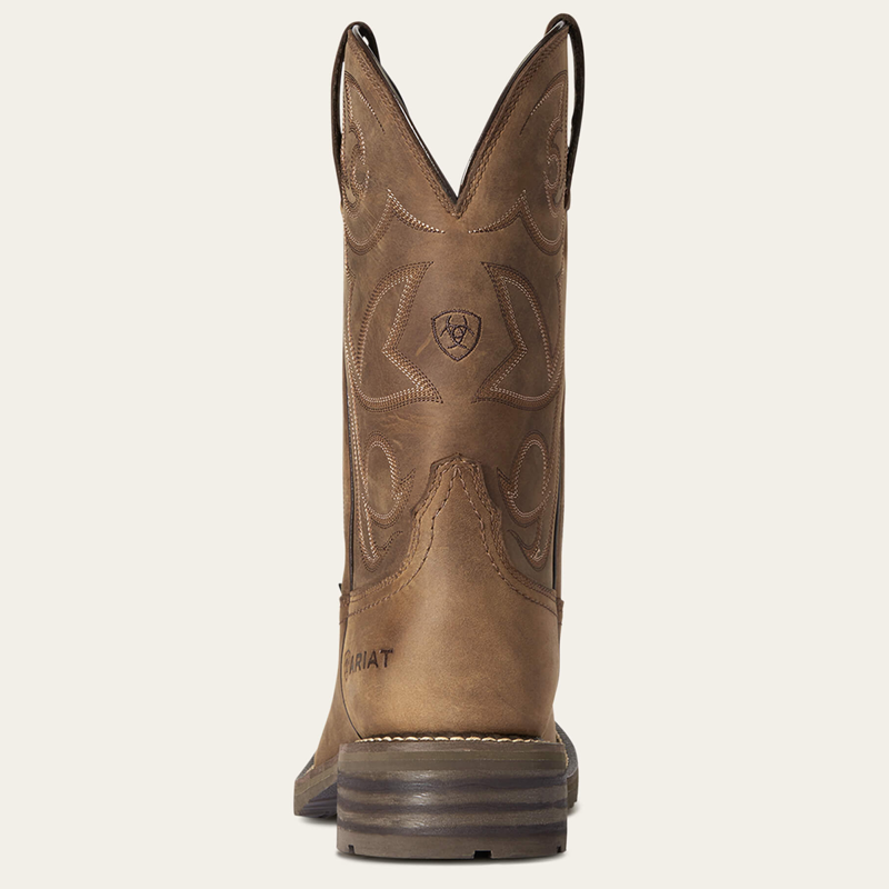 Ariat Men's Hybrid Patriot H20 Western Boots - Distressed Brown-2