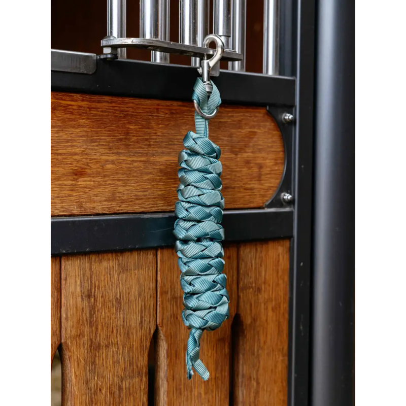 LeMieux Harlequin Leadrope - Aqua-1