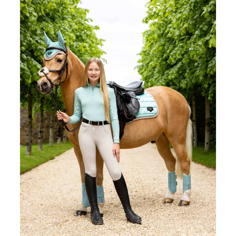 LeMieux Young Rider Hope Lightweight Base Layer - Aqua-5