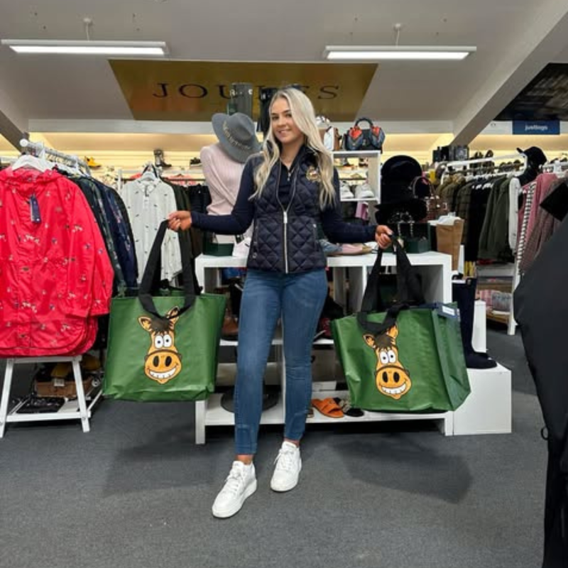 Hope Valley Saddlery Shopping Bag - Green-2