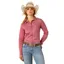 Ariat Women's Kirby Stretch Shirt - Rose Wine