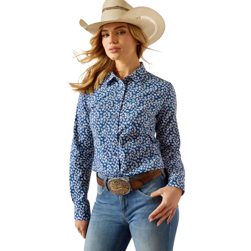 Ariat Women's Kirby Stretch Shirt - Georgia Floral Ditsy Print