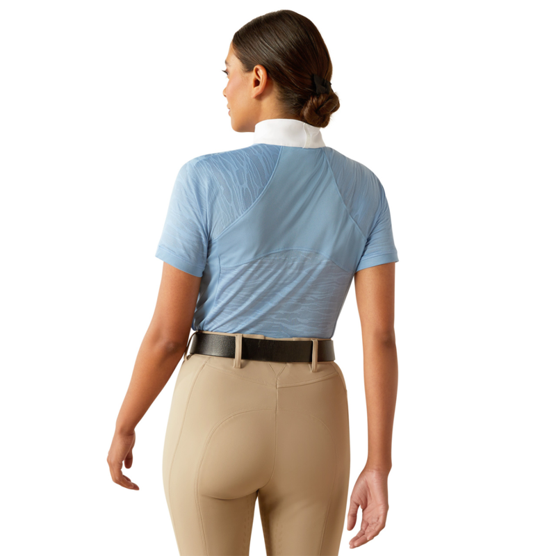 Ariat Women's Aptos Vent 2.0 Show Shirt - Blissful Blue-1