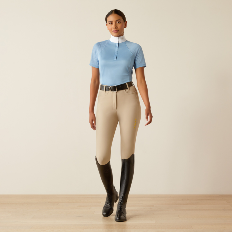 Ariat Women's Aptos Vent 2.0 Show Shirt - Blissful Blue-4