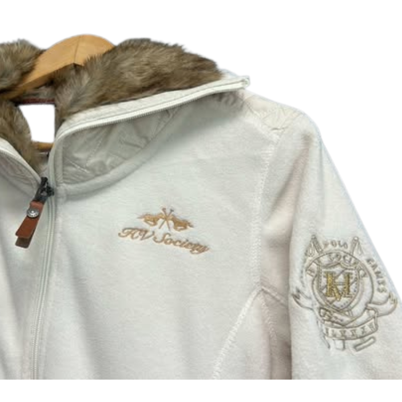 HV Polo Ladies Faye Sweater - Ecru-2