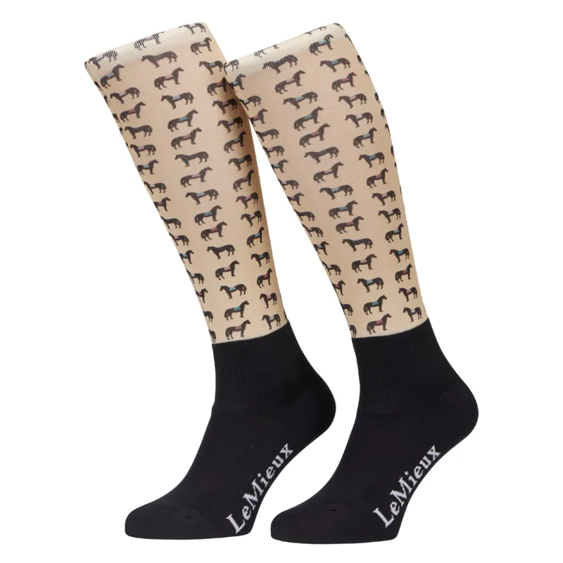 LeMieux Adults Footsie Socks - Saddle Pads