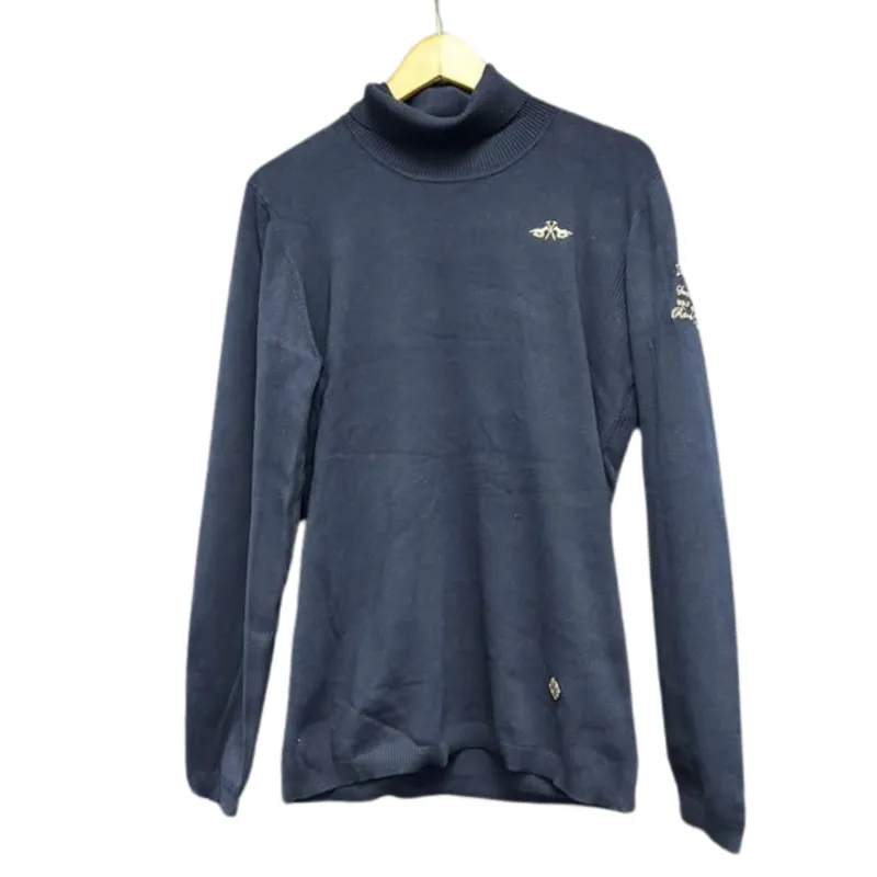 HV Polo Ladies Nyomi Knitted Pullover - Navy