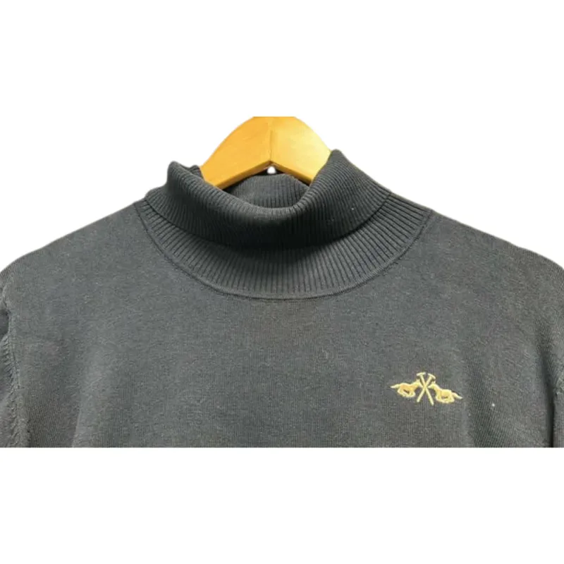 HV Polo Ladies Nyomi Knitted Pullover - Navy-1