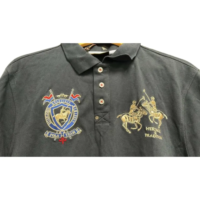 HV Polo Heckman Polo Shirt - Navy-1