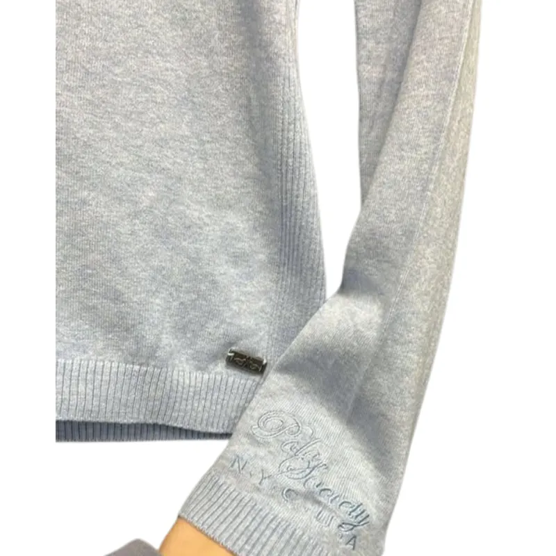 HV Polo Ladies Hartley Rollneck Sweater - Air Melange-1