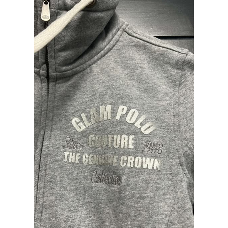 HV Polo Ladies Suzy Sweater - Grey Melange-2