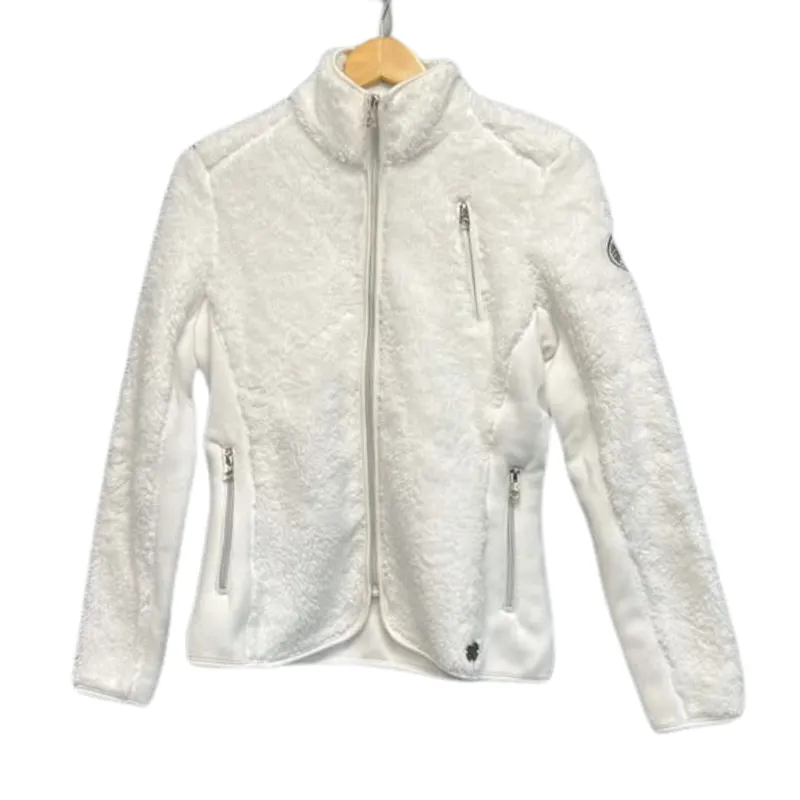 HV Polo Ladies Farrow Fleece Jacket - Off White