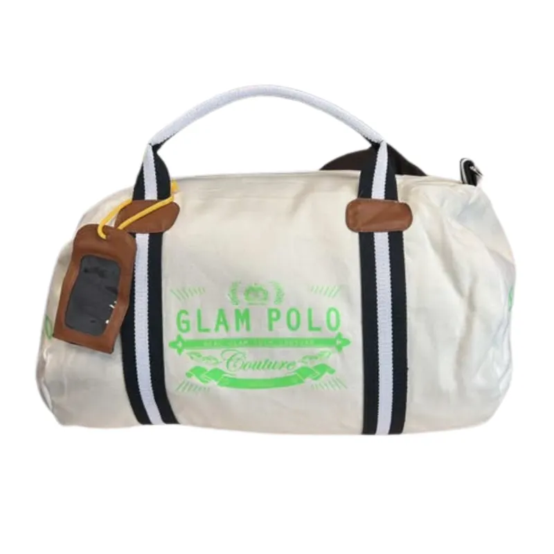 HV Polo Crown Canvas Sports Bag - Ecru