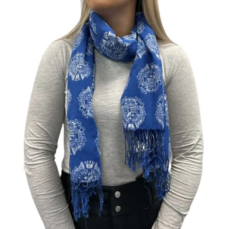 HV Polo Logo Scarf - Cobalt