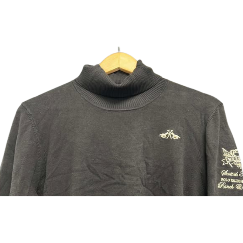 HV Polo Ladies Nyomi Knitted Pullover - Black-3