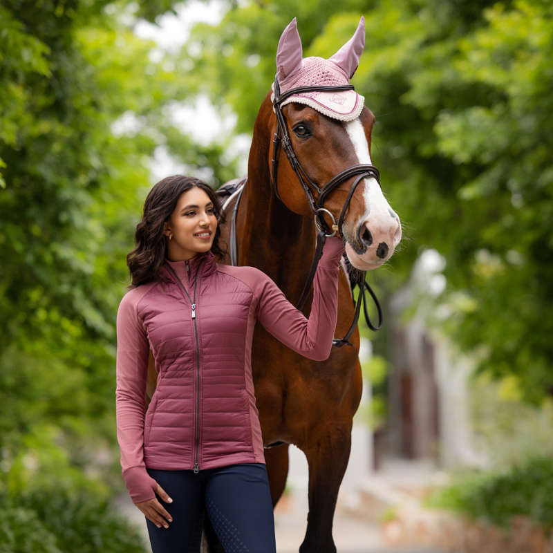 LeMieux Ladies Juliette Jacket - Rosewood-4