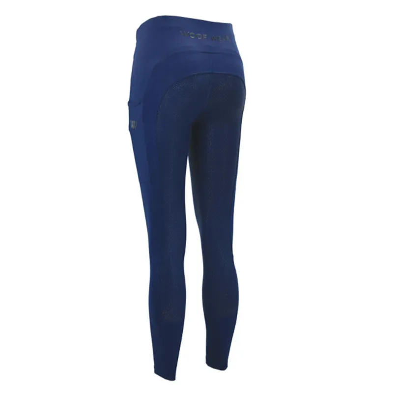 Woof Wear Young Rider Pro Tights - Navy