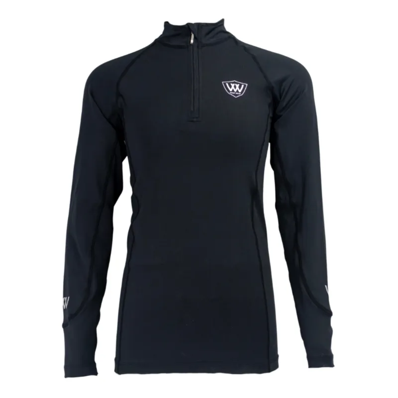 Woof Wear Young Rider Tech Shirt - Black