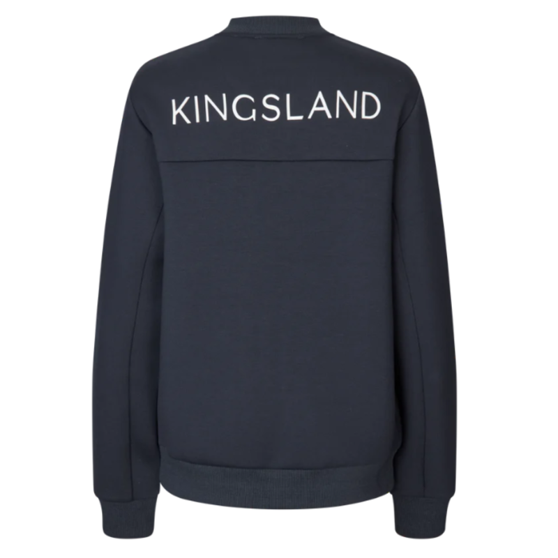 Kingsland KLNoa Unisex Bomber Jacket - Navy-1