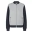 Kingsland KLNoa Unisex Bomber Jacket - Light Grey Melange