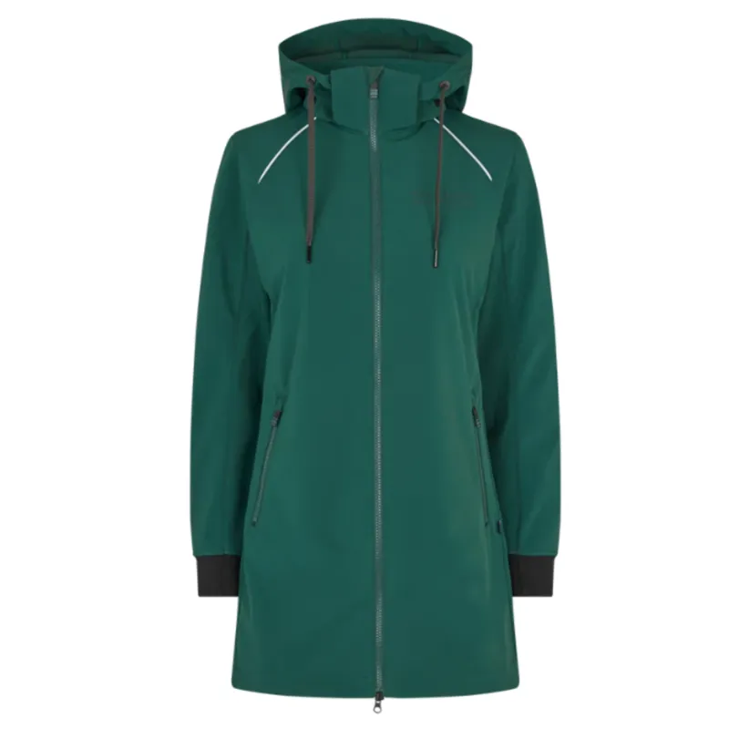 Kingsland KLNova Ladies Softshell Parka - Green June Bug