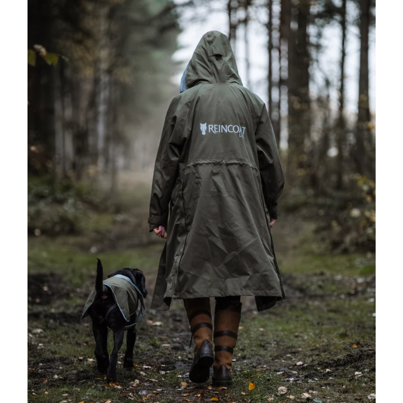 Reincoat Dog Coat - Olive-6