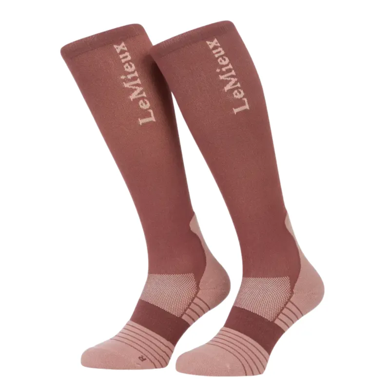 LeMieux Performance Sock - Rosewood