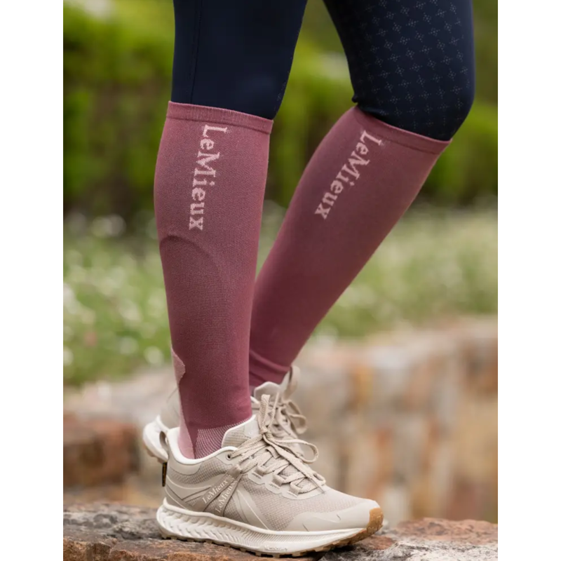 LeMieux Performance Sock - Rosewood-1