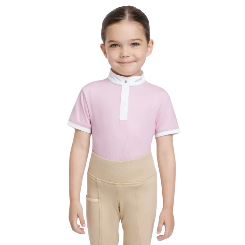 LeMieux Mini Bella Show Shirt - Blossom-3