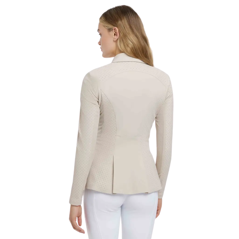 LeMieux Ladies Jessica Mesh Show Jacket - Stone-2