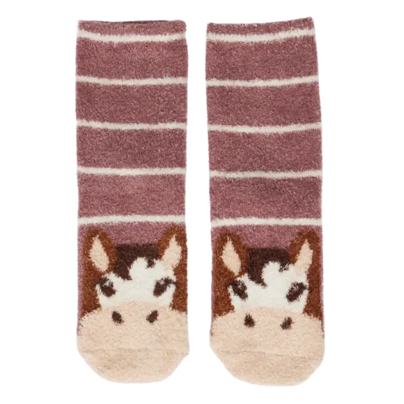 LeMieux Mini Fluffy Character Socks - Duke
