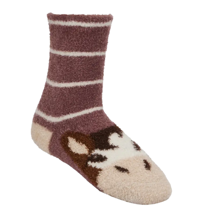 LeMieux Mini Fluffy Character Socks - Duke-1