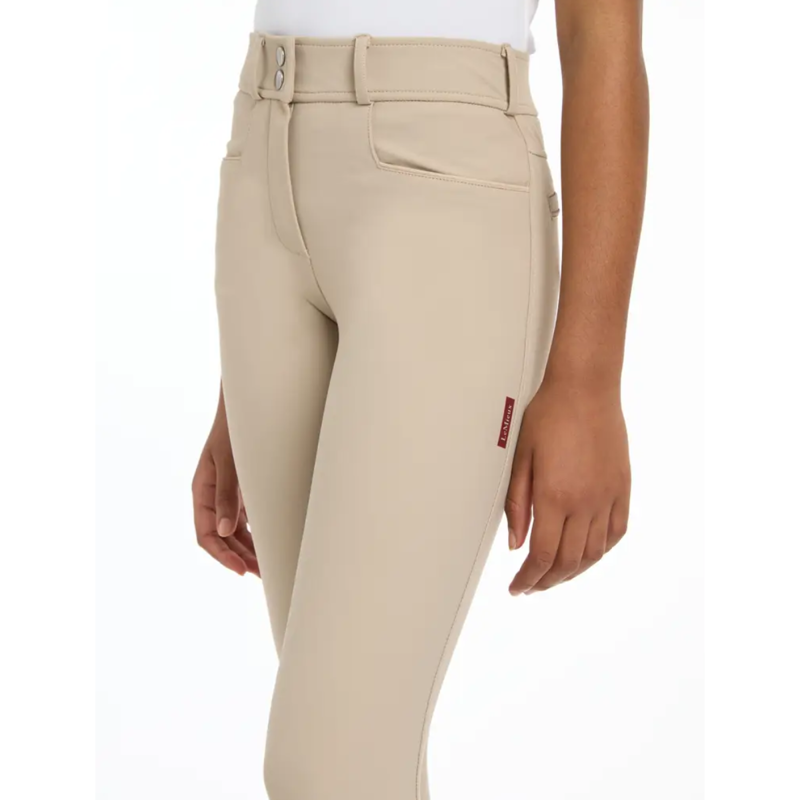 LeMieux Young Rider Izzy Full Seat Breeches - Almond-2