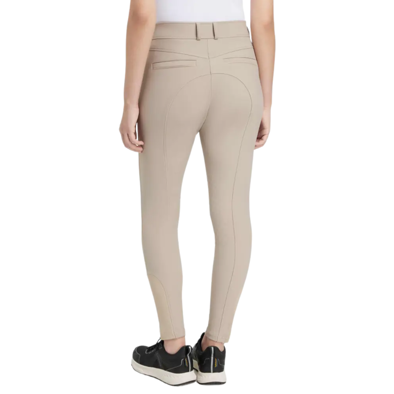 LeMieux Isabelle Knee Grip Breeches - Almond-1