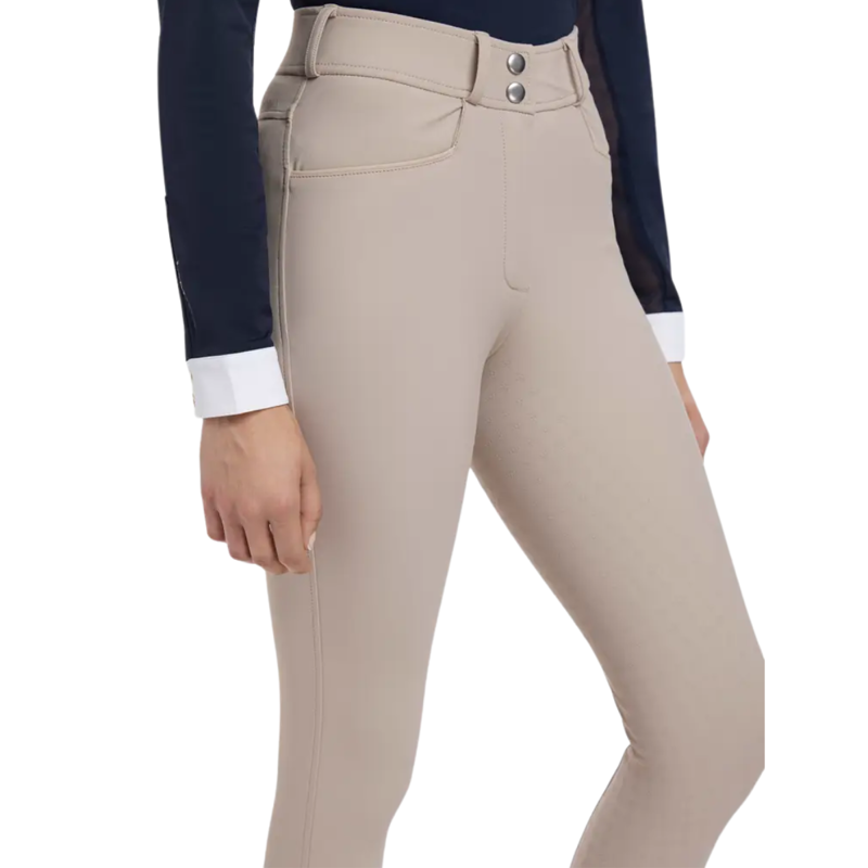 LeMieux Ladies Isabelle Full Seat Breeches - Almond-2